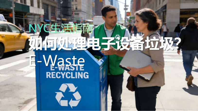 NYC生活指南|如何处理电子设备垃圾（E-Waste）