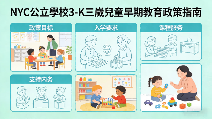 NYC政策35>NYC公立學校3-K三歲兒童早期教育政策指南